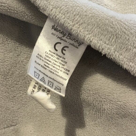 HONEY BUNNY Security Blankey Lovey Blankey Plush Elephant Glasses Bow Tie - Picture 8 of 8